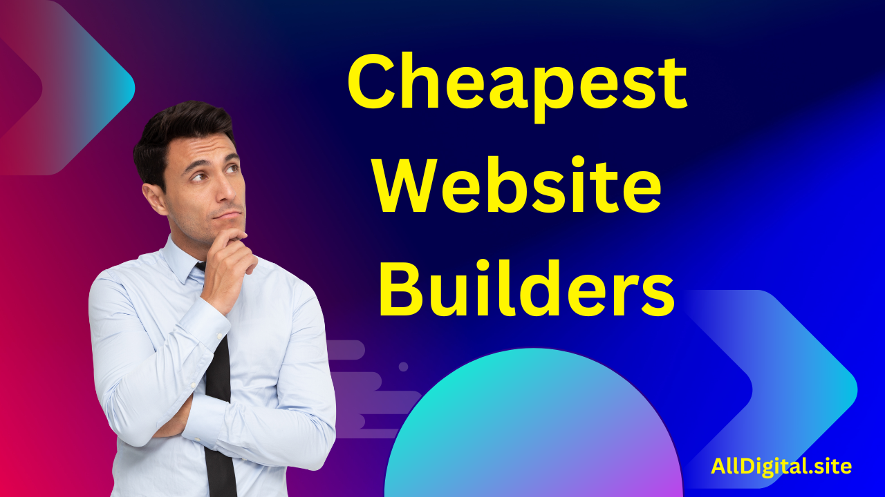 Cheapest Website Builders : The Best Deals in 2024. Top 5 Cheapest Website Builders.Cheap Websites for Small Business